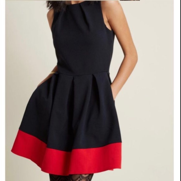 Closet Dresses & Skirts - 🐈 NEW Modcloth Red Dress Size UK10 (Medium)